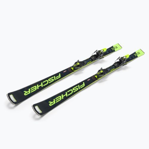 Sci da discesa da uomo Fischer RC4 WC SC MT + attacchi RC4 Z12 PR
