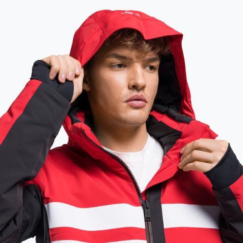 Giacca da sci CMP uomo rosso 31W0107/C580