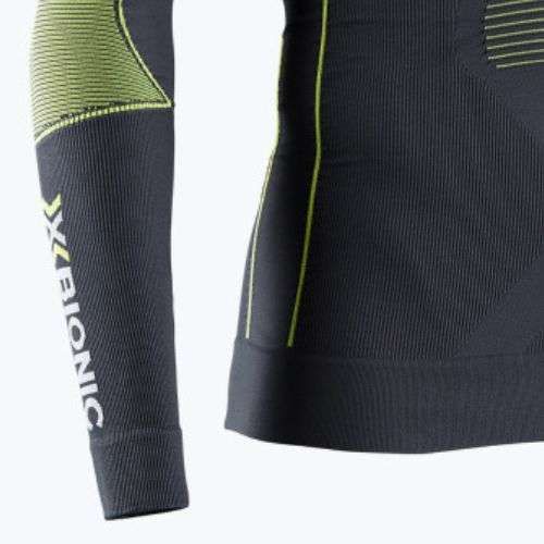 Maglia termica da uomo X-Bionic Energy Accumulator 4.0 charcoal/yellow