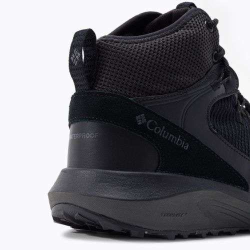 Columbia Trailstorm Mid Wp nero/grigio scuro, scarpe da trekking da uomo