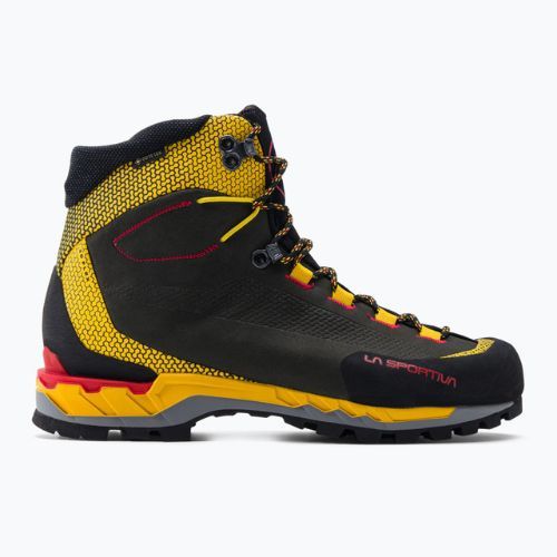 Scarponi da montagna La Sportiva Trango Tech Leather GTX da uomo nero/giallo