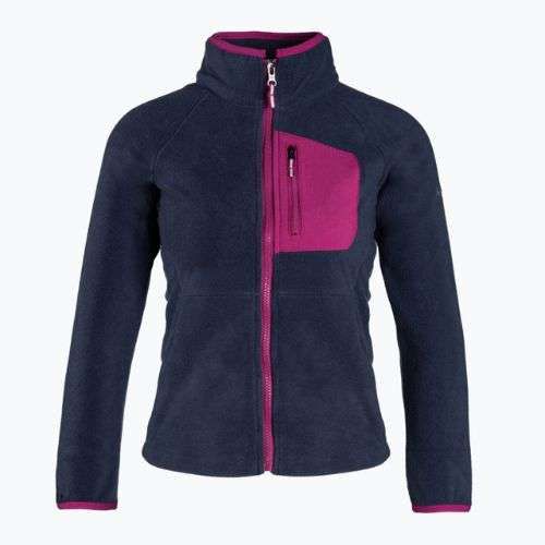 Felpa in pile Columbia Fast Trek III Full Zip notturna per bambini