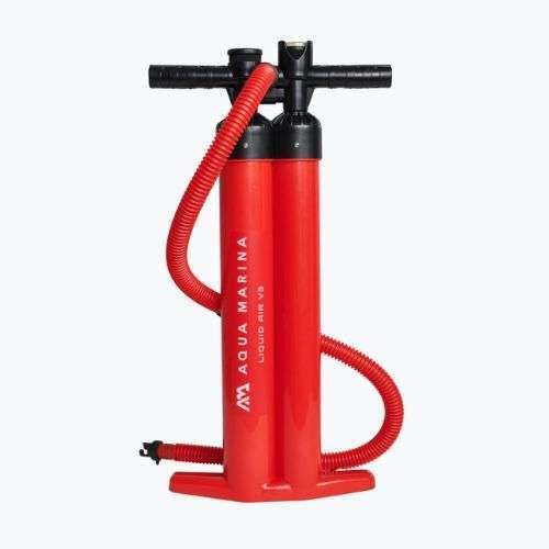 Pompa per tavole da SUP Aqua Marina LIQUID AIR V3 Pompa manuale ad alta pressione a tripla azione