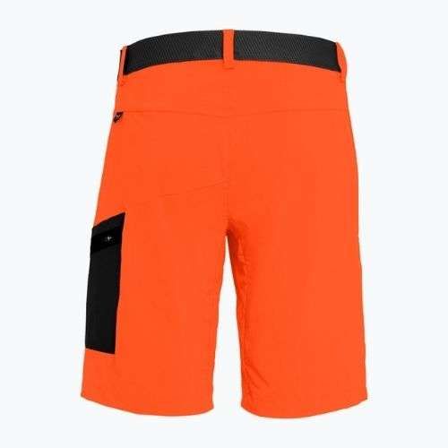 Pantaloncini da trekking da uomo Salewa Pedroc Cargo 2 rosso/arancio