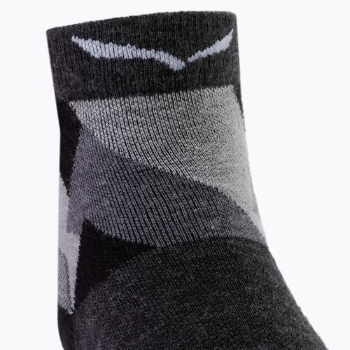 Calze da trekking da donna Salewa Pedroc Camo AM QRT nero out/6080