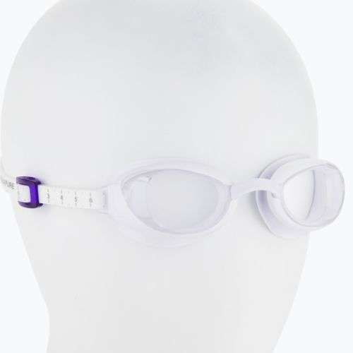 Occhialini da nuoto Speedo Aquapure Female bianco/viola/chiaro