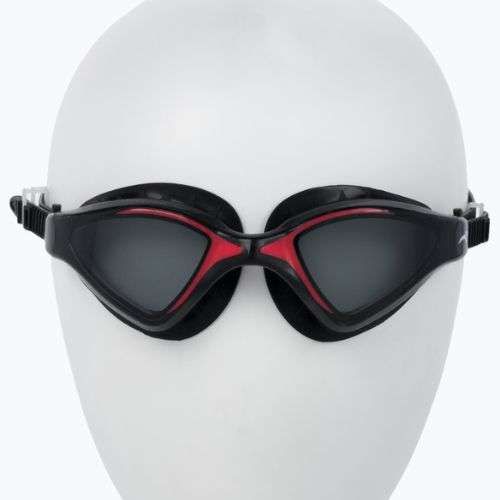 Occhiali da nuoto AQUA-SPEED Raptor nero/rosso