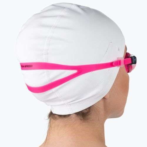Occhialini da nuoto per bambini AQUA-SPEED Maori rosa