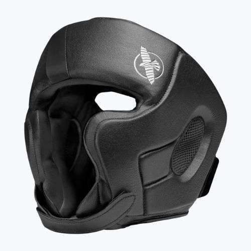 Hayabusa T3 Casco da boxe senza mento nero