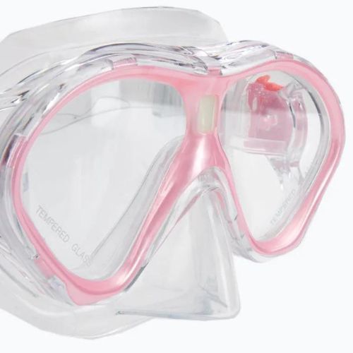 Set da snorkeling per bambini AQUASTIC MSFK-01SR rosa