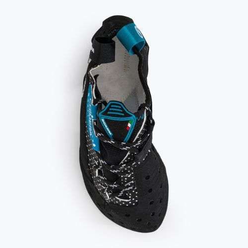 SCARPA Chimera scarpa da arrampicata nero/bianco/azzurro