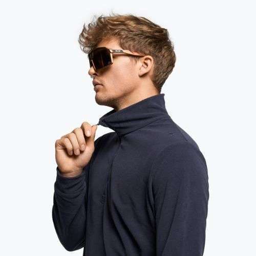 Felpa CMP da uomo 3G28037N nero/blu