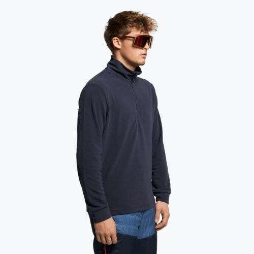 Felpa CMP da uomo 3G28037N nero/blu