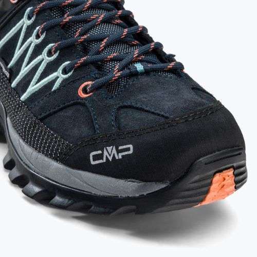 Stivali da trekking da donna CMP Rigel Mid nero e blu navy 3Q12946