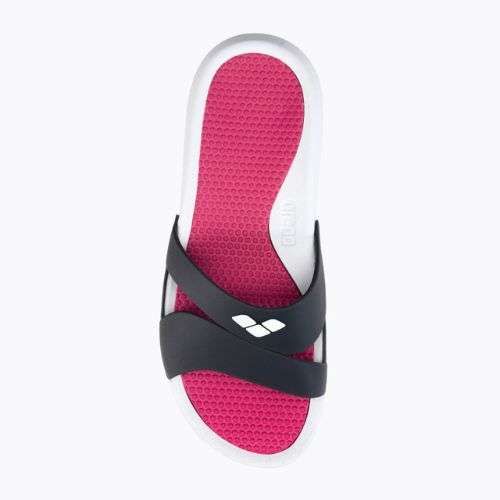 Arena infradito donna Nina bianco/grigio scuro/magenta