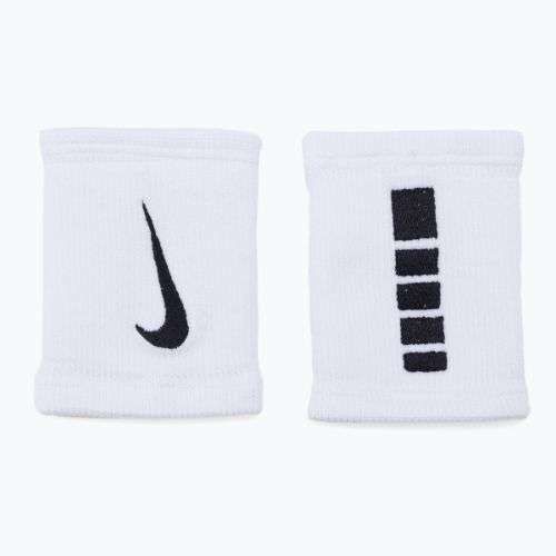 Polsini Nike Elite Doublewide 2 pezzi bianco/nero