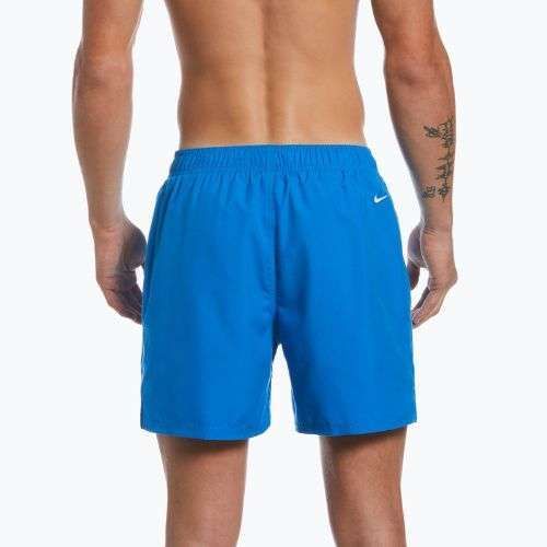 Pantaloncini da bagno Nike Swoosh Break 5" Volley da uomo, foto blu