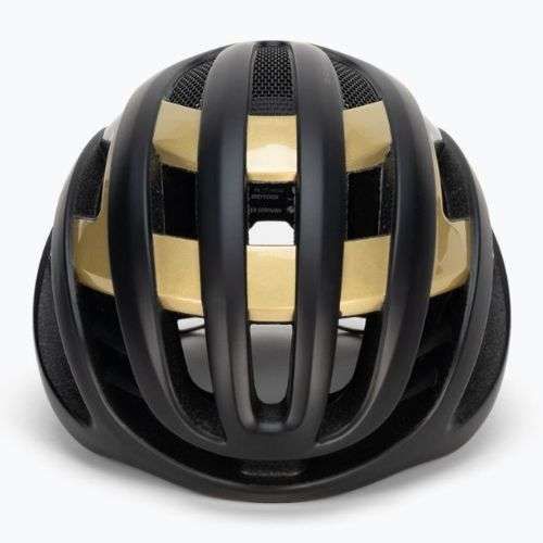 Casco da bicicletta ABUS AirBreaker nero/oro