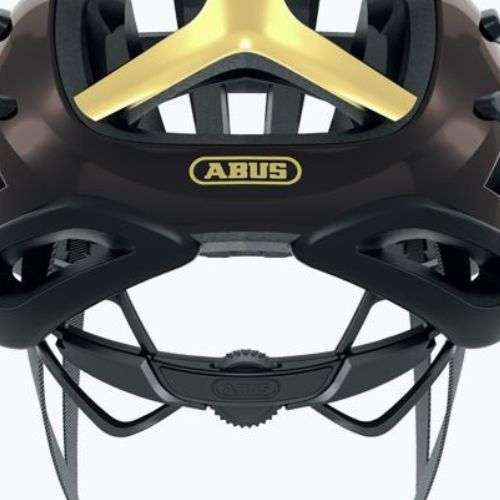 Casco da bicicletta ABUS AirBreaker nero/oro