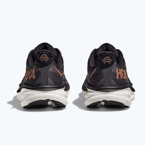 Scarpe da corsa da donna HOKA Clifton 9 nero/rame