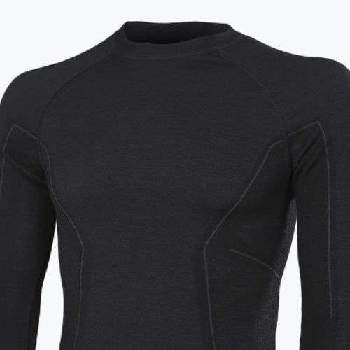 Maglia termica da uomo Brubeck Active Wool nera