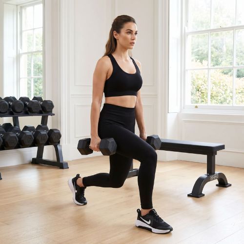 Manubri gommati XTREXO Hex 15 kg