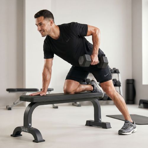 Manubri gommati XTREXO Hex 20 kg