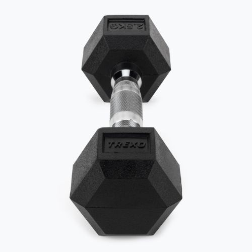 Manubri gommati TREXO Hex 2,5 kg