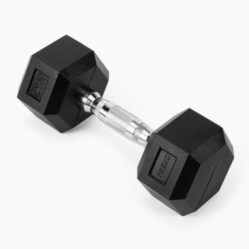 Manubri gommati TREXO Hex 5 kg