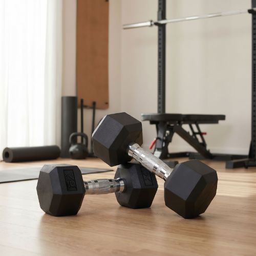 Manubri gommati XTREXO Hex 7,5 kg