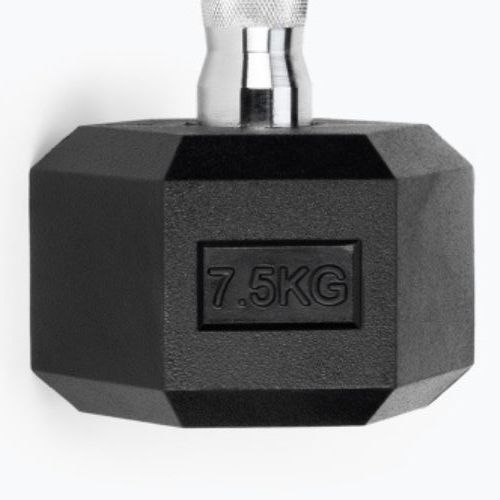 Manubri gommati TREXO Hex 7,5 kg