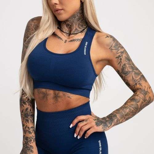 Reggiseno fitness Gym Glamour Compression night sky