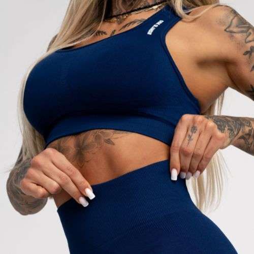 Reggiseno fitness Gym Glamour Compression night sky