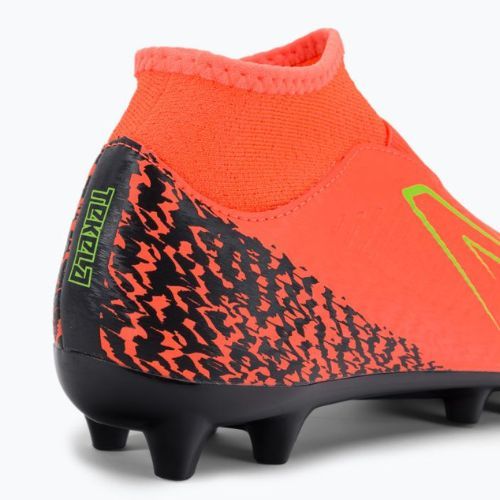 Scarpe da calcio per bambini New Balance Tekela V4 Magique JNR FG neon dragonfly