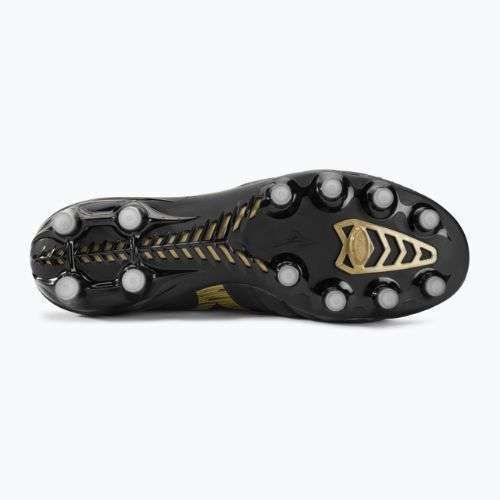 Scarpe da calcio Mizuno Morelia Neo IV Beta Elite MD uomo nero/oro/nero