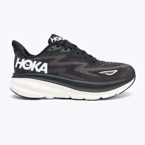 Scarpe da corsa da donna HOKA Clifton 9 nero/bianco