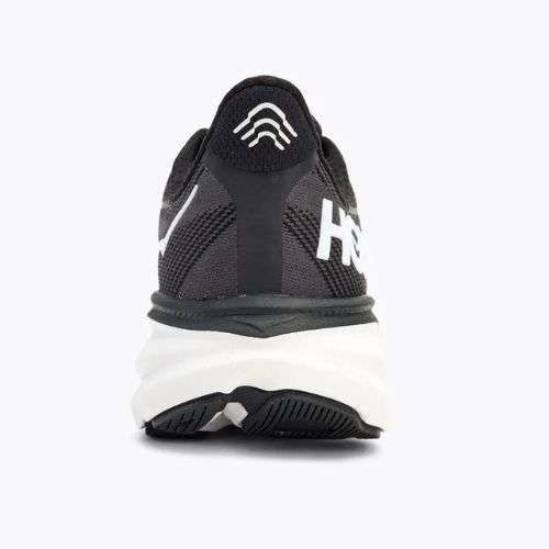 Scarpe da corsa da donna HOKA Clifton 9 nero/bianco