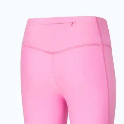 Leggings Mizuno Impulse Core 3/4 lilla in chiffon da donna