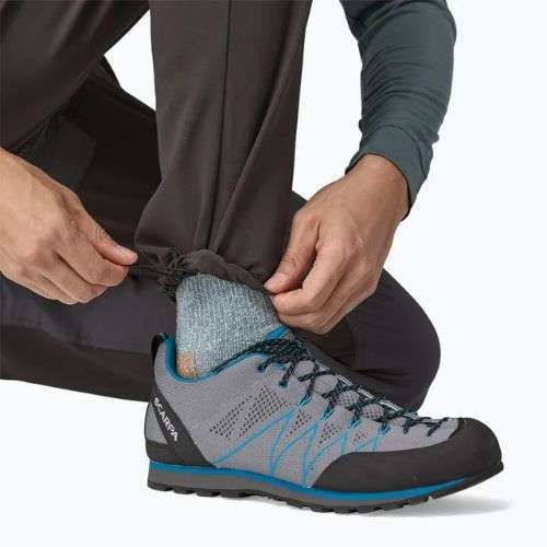 Pantaloni da trekking alpino Patagonia Terravia da uomo, nero