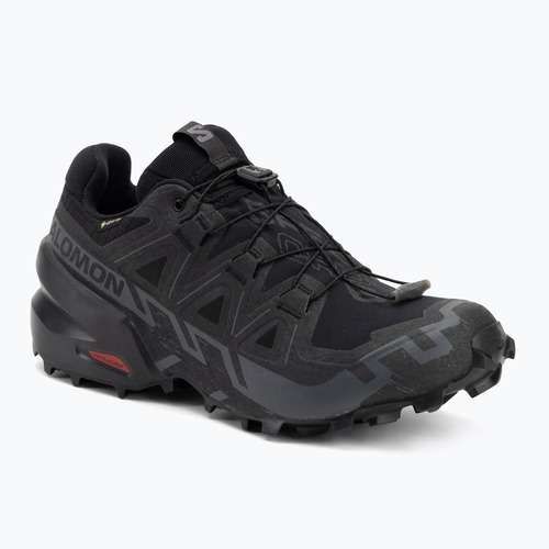 Scarpe da corsa da donna Salomon Speedcross 6 GTX nero/nero/phan