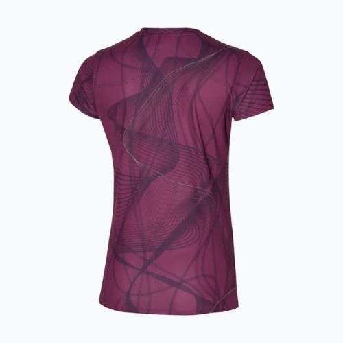 Maglietta da running da donna Mizuno Graphic Tee magenta haze