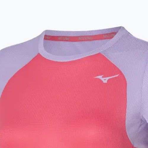 Maglietta da corsa da donna Mizuno DryAeroFlow Tee sunkissed coral