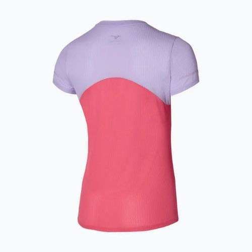 Maglietta da corsa da donna Mizuno DryAeroFlow Tee sunkissed coral