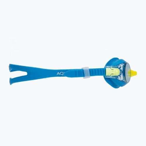 Occhiali da nuoto per bambini AQUASTIC Tunny blu