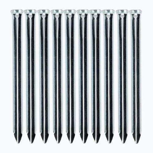 KADVA Spilli per tende Pino 10 pezzi argento