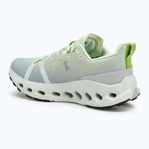 Scarpe da corsa da donna On Cloudsurfer Trail Waterproof lima/minerale