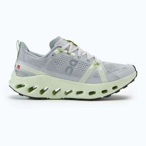 Scarpe da trail running On Cloudsurfer da donna, frost/lima