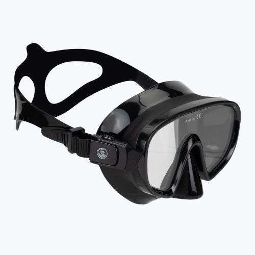 AQUASTIC Cove set snorkeling maschera + boccaglio nero
