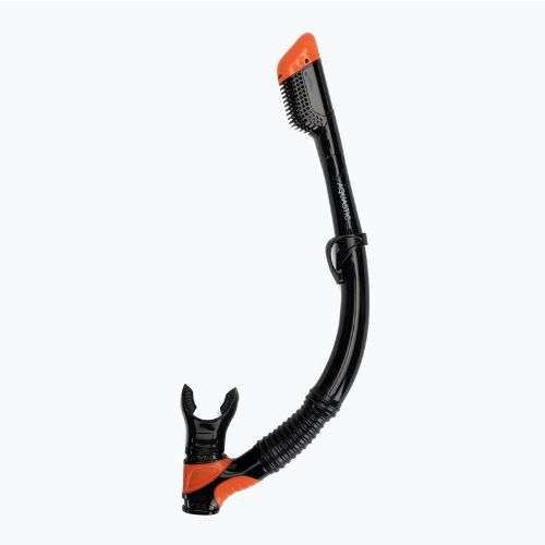 AQUASTIC Cove set snorkeling maschera + boccaglio nero