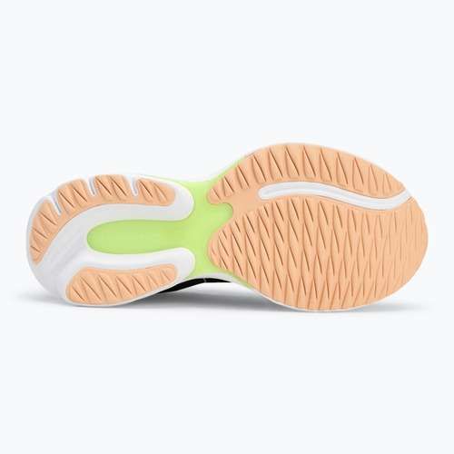Scarpe da corsa da donna Mizuno Wave Ultima 15 nero/mizuno neo lime/apricot ice